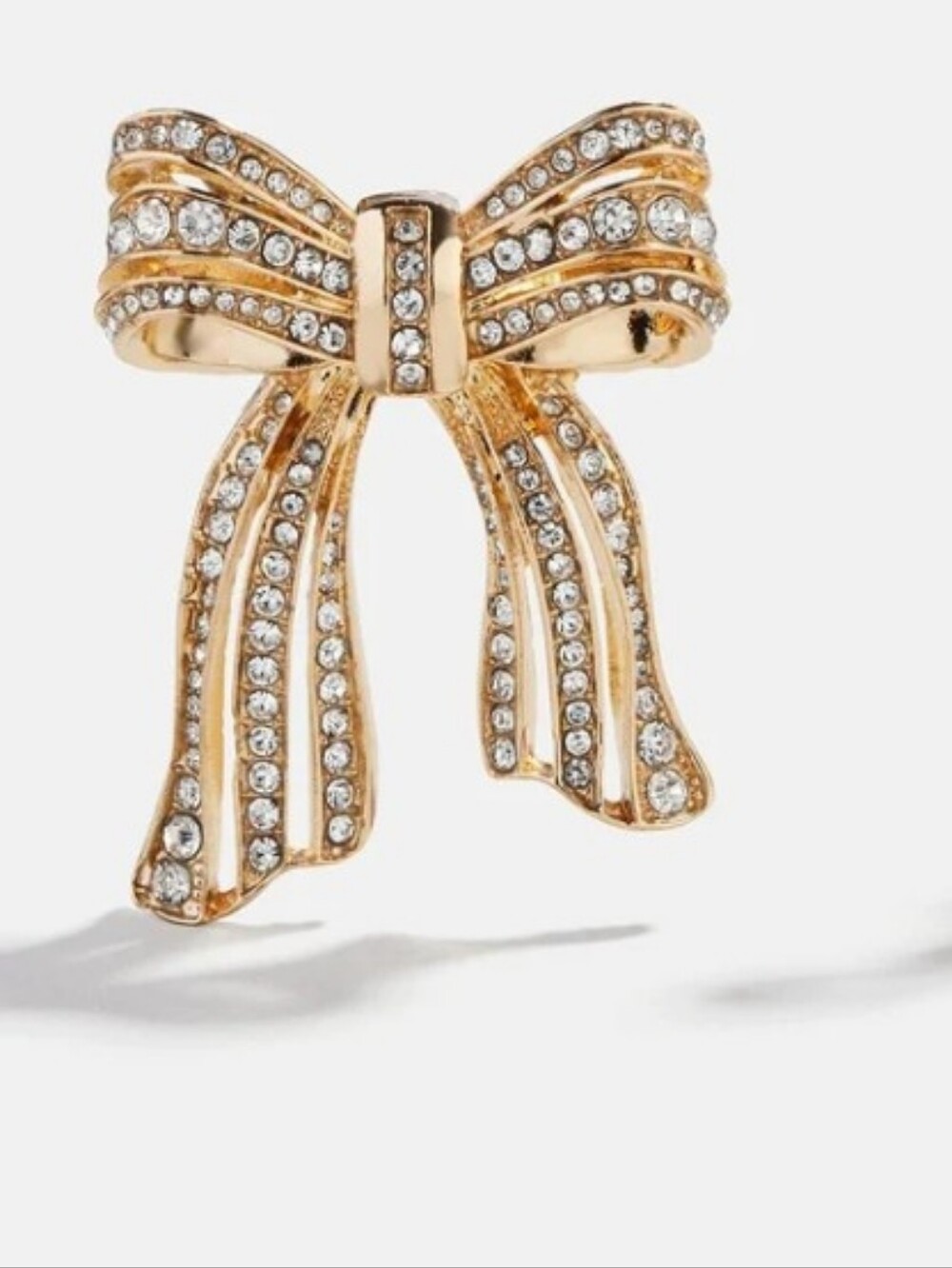 Perfectly Tied Bow🎀Statement Earrings (Goldtone)